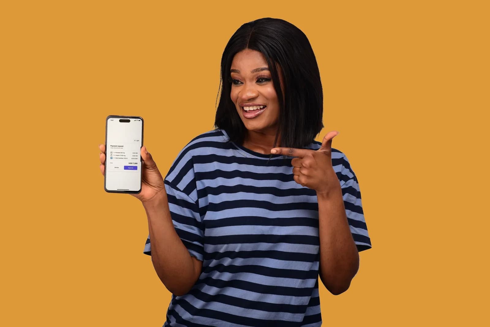 Customers pay from their own phones, with no queue